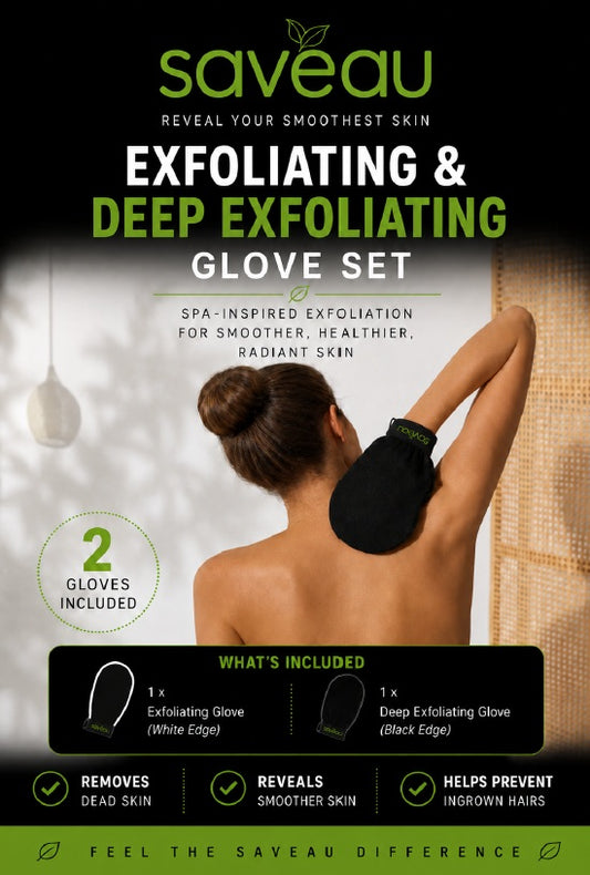 Exfoliant & Deep Exfoliant Glove Set